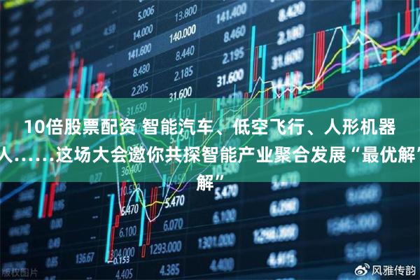 10倍股票配资 智能汽车、低空飞行、人形机器人……这场大会邀你共探智能产业聚合发展“最优解”